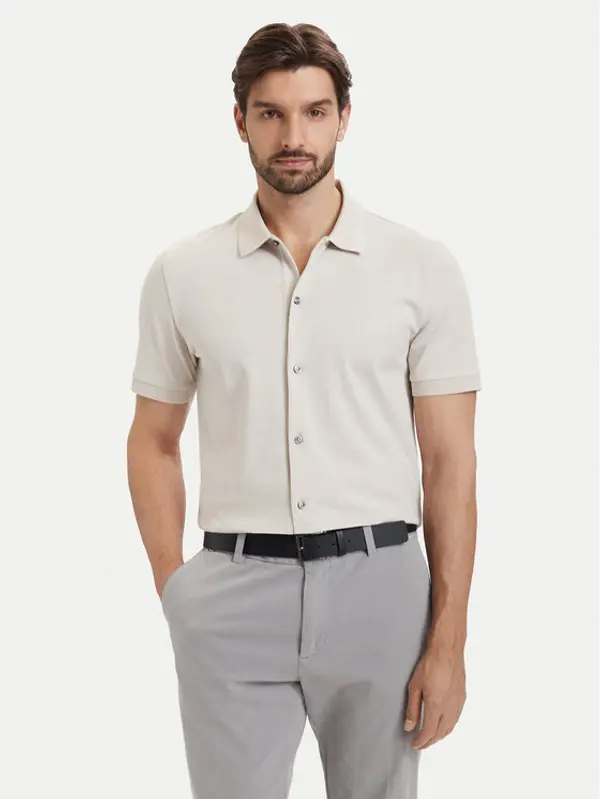 Boss BOSS Košulja H-Powell 102 50560014 Bež Regular Fit