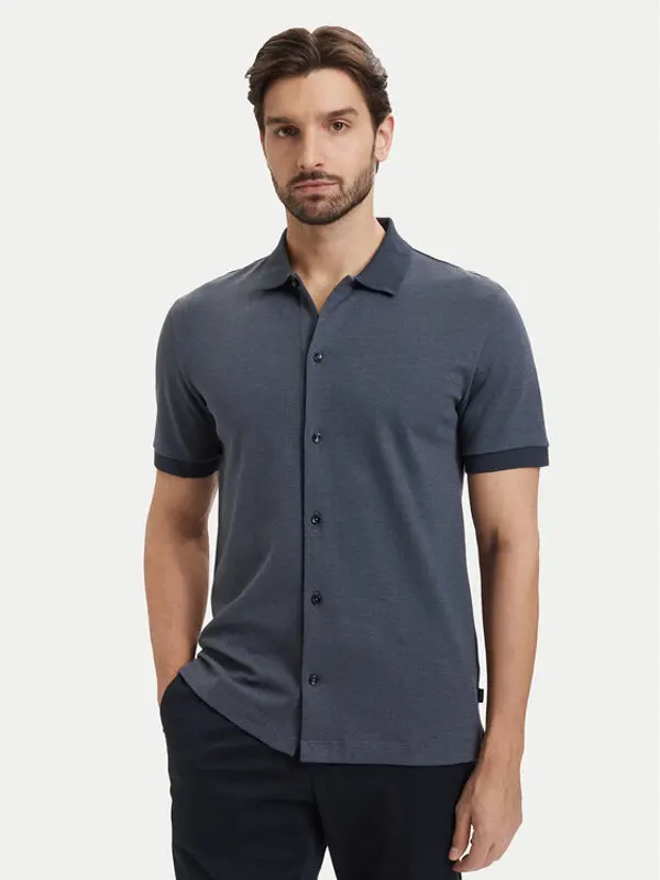 Boss BOSS Košulja H-Powell 102 50560014 Tamnoplava Regular Fit