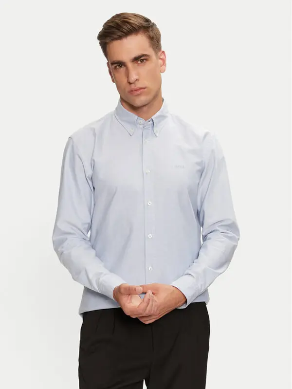 Boss Boss Košulja H-Roan 50520265 Svijetloplava Slim Fit