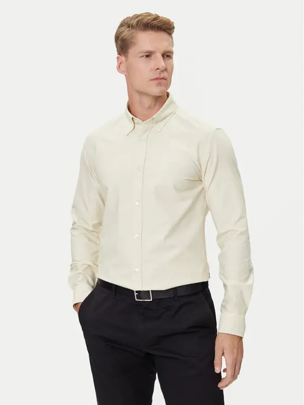 Boss BOSS Košulja H-Roan 50544917 Bijela Slim Fit