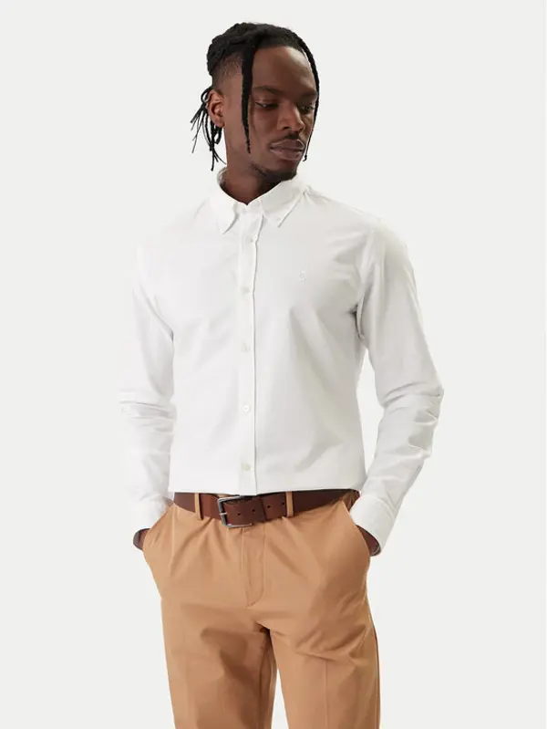 Boss BOSS Košulja H-Roan 50555920 Bijela Slim Fit