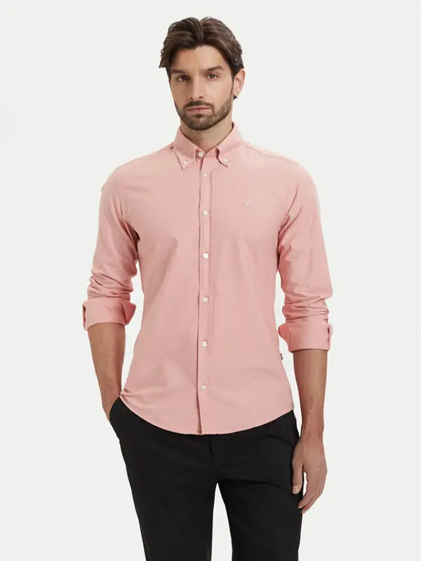 Boss BOSS Košulja H-Roan 50555920 Ružičasta Slim Fit