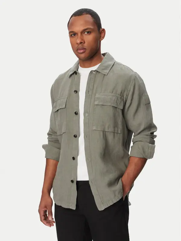Boss BOSS Košulja Locky 50558928 Siva Regular Fit