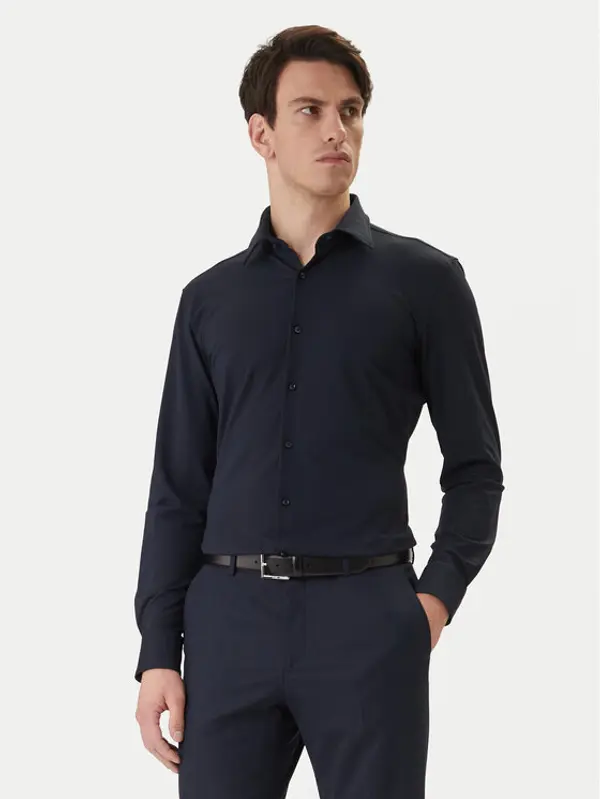 Boss BOSS Košulja P-Hank 50555767 Tamnoplava Slim Fit