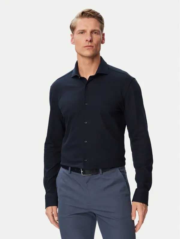 Boss BOSS Košulja P-Hank-Sp-261 50556106 Tamnoplava Slim Fit