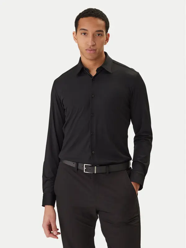 Boss BOSS Košulja P-Roan 50556796 Crna Slim Fit