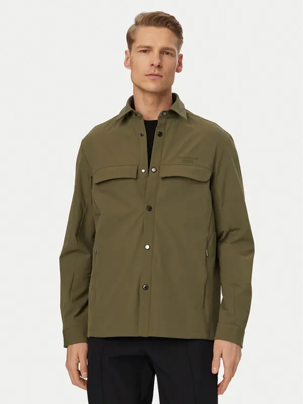 Boss BOSS Košulja PS Spirit70 50560403 Zelena Relaxed Fit