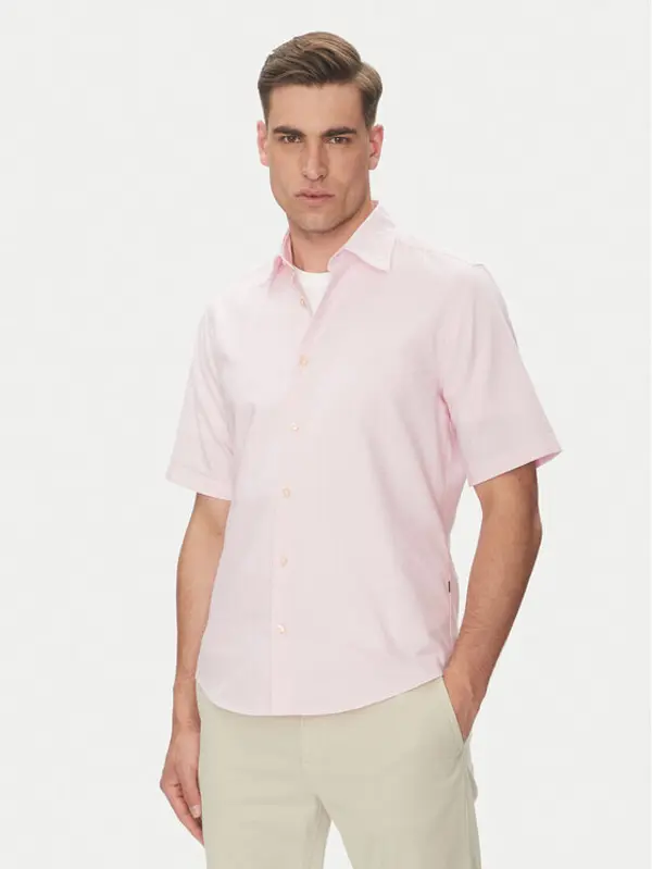 Boss BOSS Košulja Rash_2 50537332 Ružičasta Regular Fit