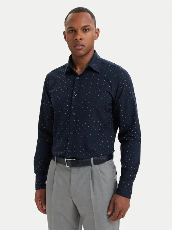 Boss BOSS Košulja Relegant_6_M 50565600 Tamnoplava Regular Fit