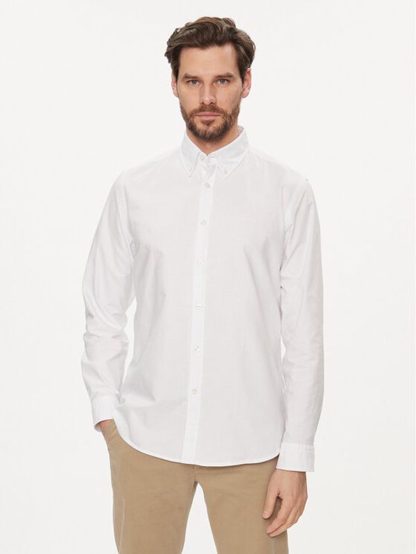 Boss Boss Košulja Rickert 50489341 Bijela Regular Fit