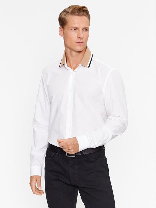 Boss Boss Košulja S-Liam 50497372 Bijela Regular Fit
