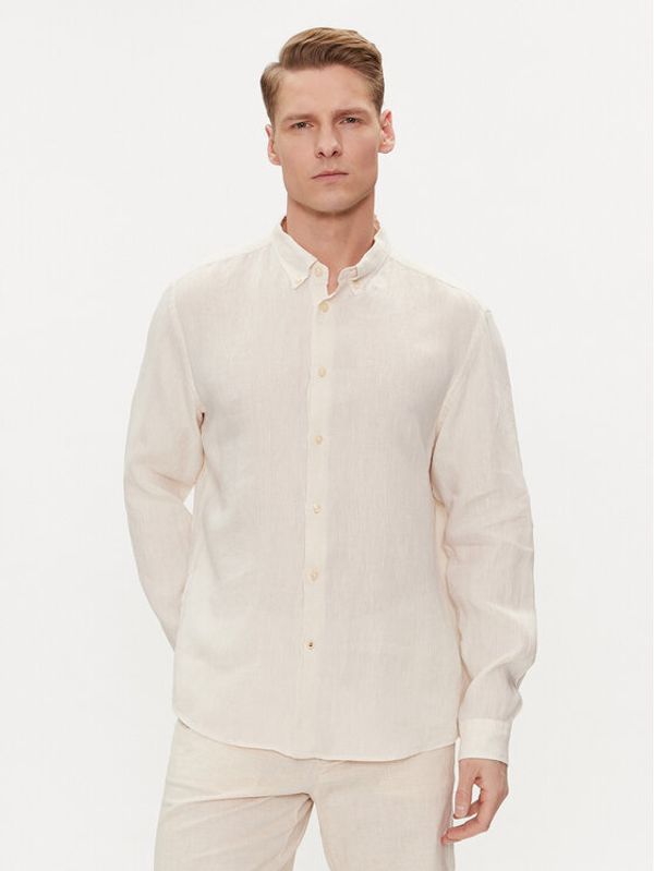 Boss Boss Košulja S-Liam 50513849 Écru Regular Fit