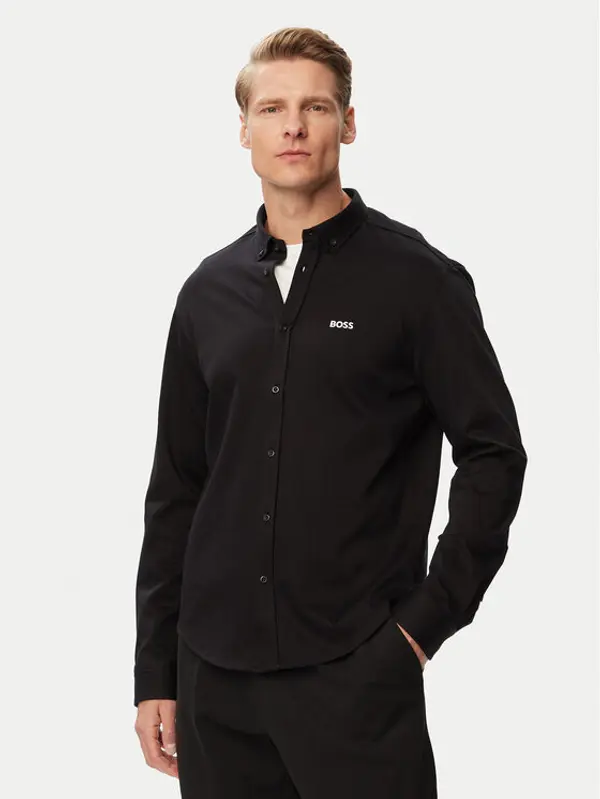 Boss BOSS Košulja ST Motion 50555946 Crna Regular Fit