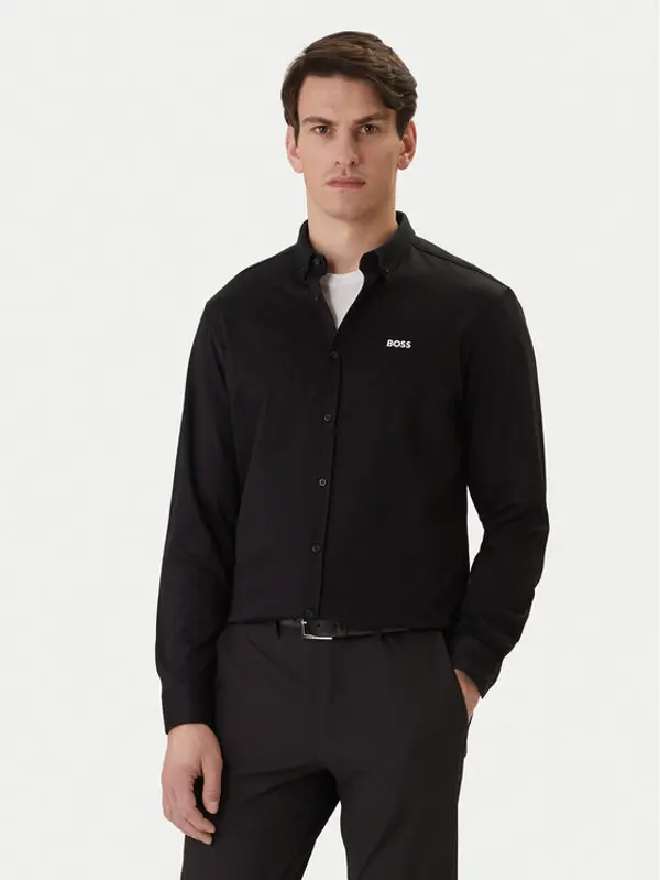 Boss BOSS Košulja ST Motion 50555946 Crna Regular Fit