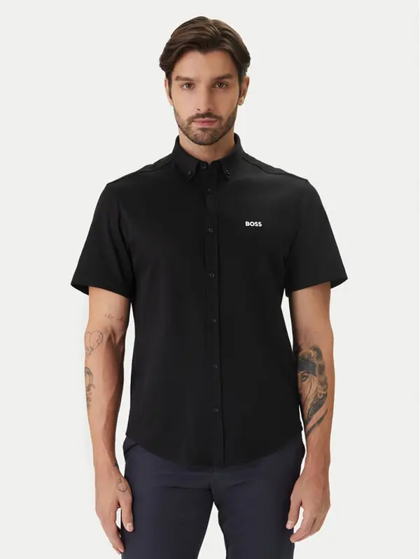 Boss BOSS Košulja ST Motion 50555951 Crna Regular Fit