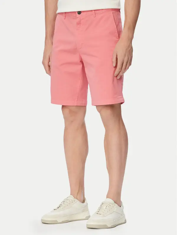 Boss BOSS Kratke hlače 50536723 Svijetlo crvena Slim Fit