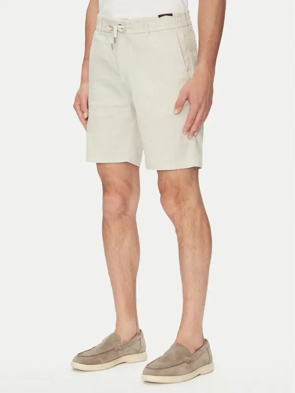 Boss BOSS Kratke hlače 50536863 Bež Tapered Fit