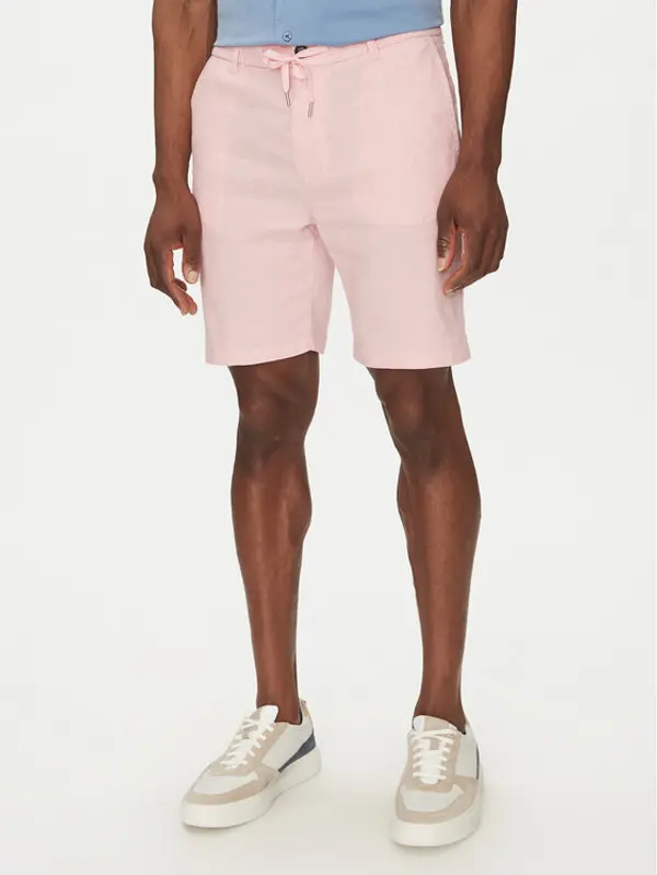 Boss BOSS Kratke hlače 50536863 Ružičasta Tapered Fit