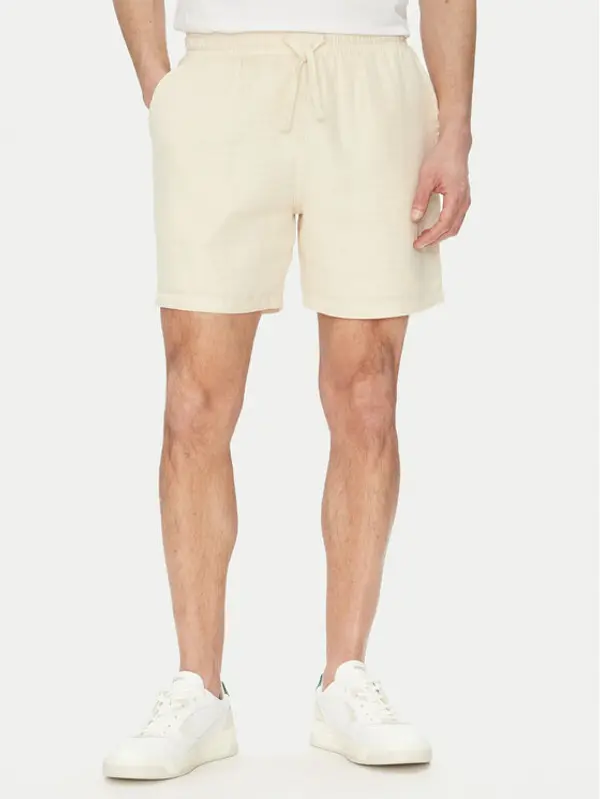 Boss BOSS Kratke hlače 50540134 Écru Regular Fit
