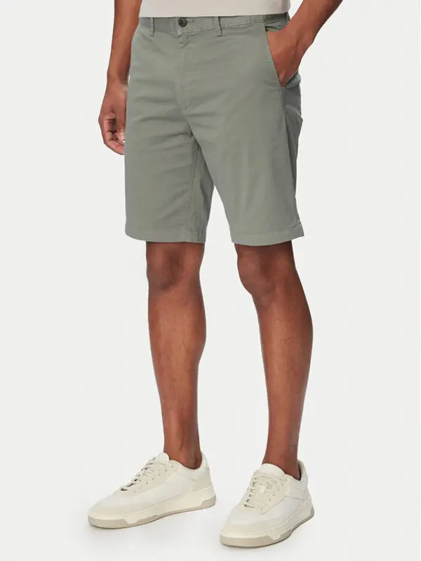 Boss BOSS Kratke hlače Chino 50536723 Kaki Slim Fit