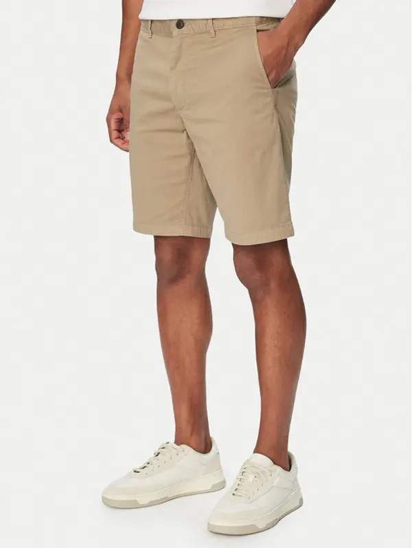Boss BOSS Kratke hlače Chino 50536723 Smeđa Slim Fit