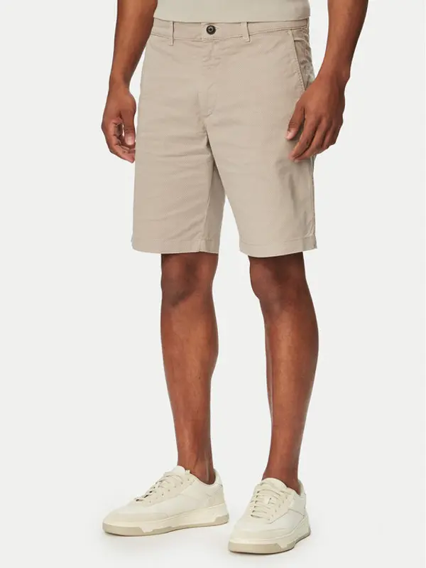 Boss BOSS Kratke hlače Chino 50559292 Bež Slim Fit
