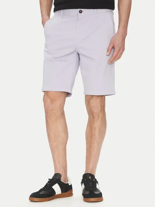 Boss BOSS Kratke hlače Chino-Slim-Shorts 50536723 Ljubičasta Regular Fit