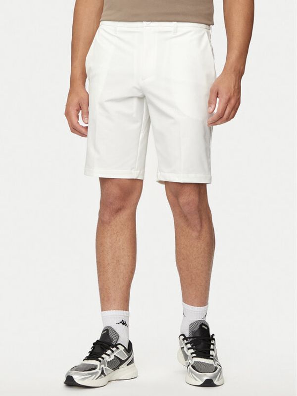 Boss Boss Kratke hlače S_Commuter 50504392 Bijela Slim Fit