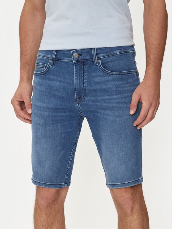 Boss Boss Kratke traperice 50513488 Zelena Slim Fit