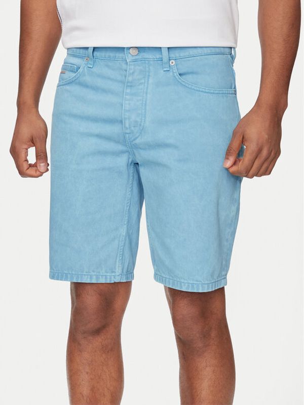 Boss Boss Kratke traperice Anderosn 50514494 Plava Relaxed Fit