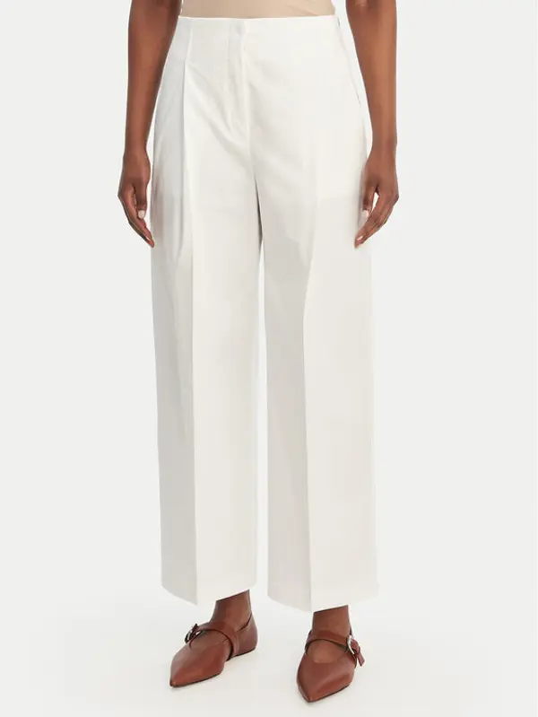 Boss BOSS Kulot Tulotta 50551913 Bijela Relaxed Fit