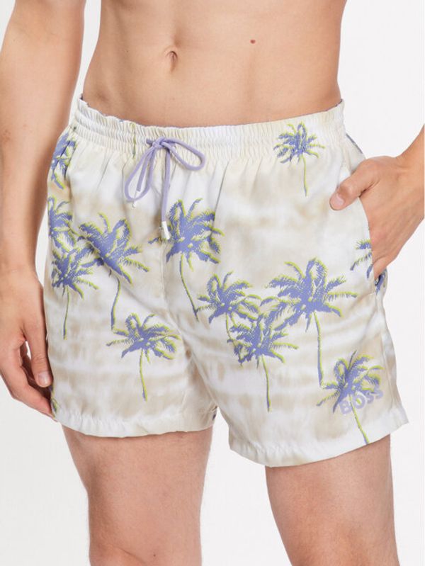 Boss Boss Kupaće gaće i hlače 50491870 Ljubičasta Regular Fit