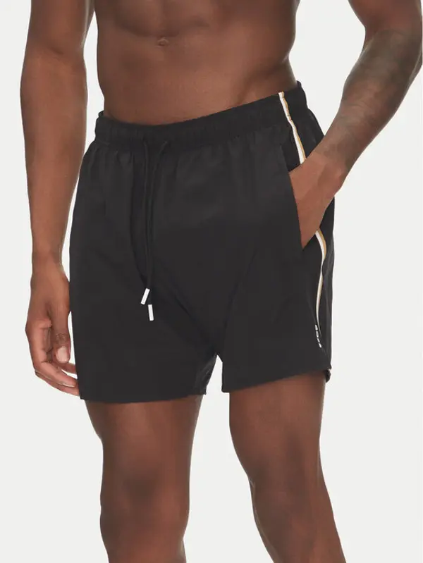 Boss Boss Kupaće gaće i hlače Iconic 50491594 Crna Regular Fit