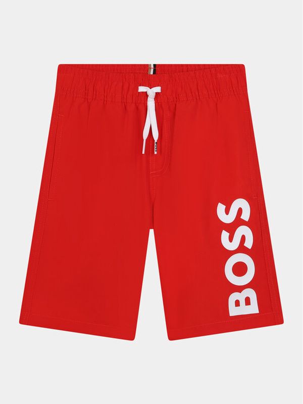 Boss Boss Kupaće gaće i hlače J50662 M Crvena Regular Fit
