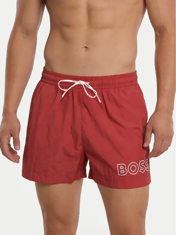 Boss BOSS Kupaće gaće i hlače Mooneye 50469280 Crvena Regular Fit