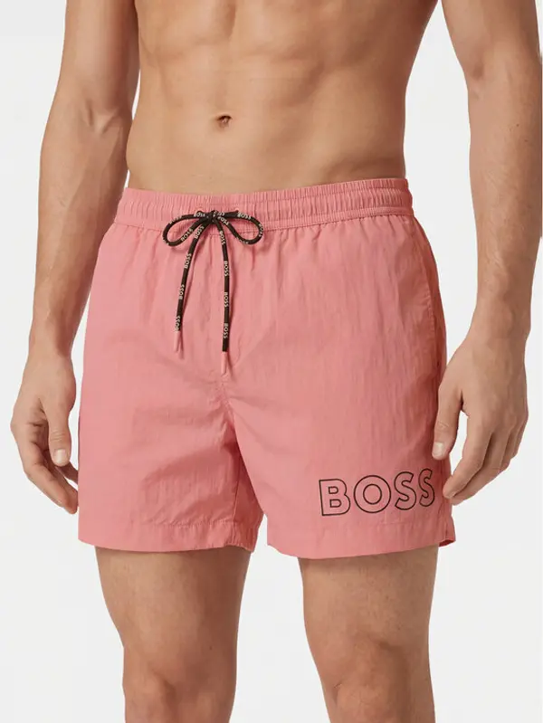 Boss BOSS Kupaće gaće i hlače Mooneye 50469280 Ružičasta Regular Fit