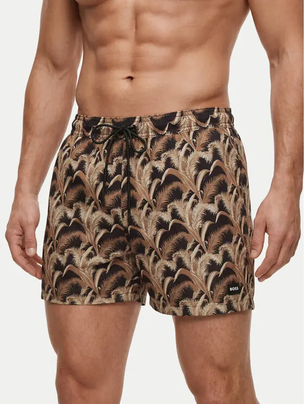 Boss BOSS Kupaće gaće i hlače Pike 50561145 Crna Regular Fit