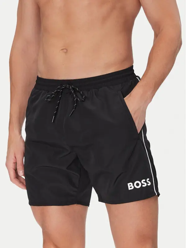 Boss BOSS Kupaće gaće i hlače Starfish 50514429 Crna Regular Fit