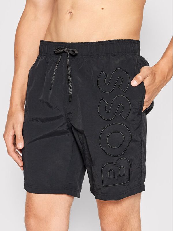 Boss Boss Kupaće gaće i hlače Whale 50469329 Crna Regular Fit