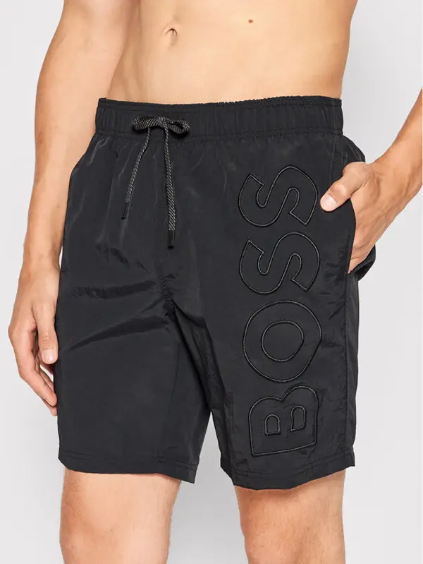 Boss Boss Kupaće gaće i hlače Whale 50469329 Crna Regular Fit