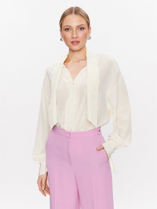 Boss Boss Majica 50483312 Bež Relaxed Fit