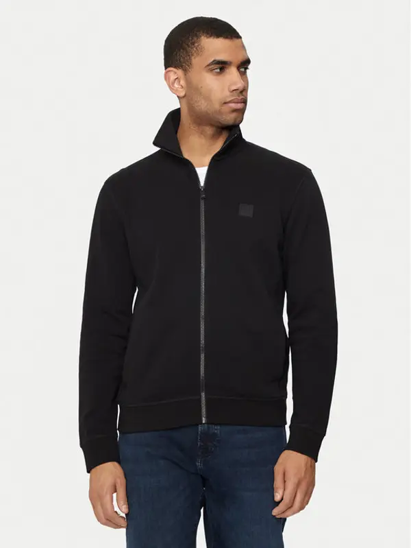 Boss Boss Majica dugih rukava 50511709 Crna Relaxed Fit