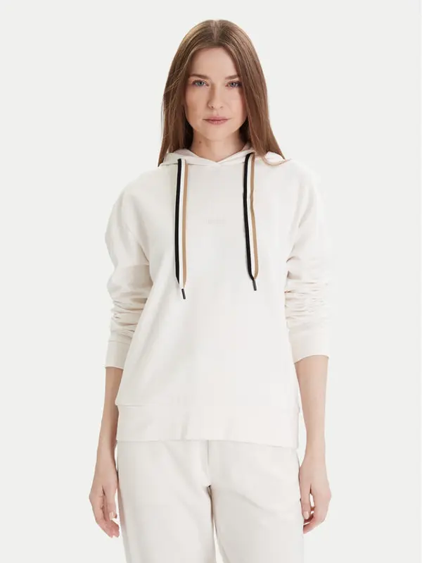 Boss Boss Majica dugih rukava CP Stripe 50524760 Écru Regular Fit