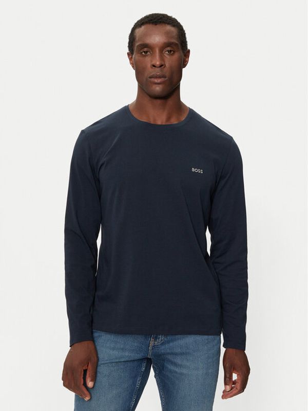Boss Boss Majica dugih rukava Mix&Match 50515390 Tamnoplava Regular Fit