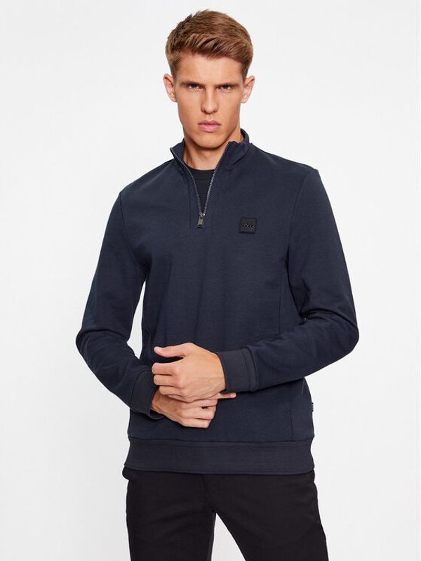 Boss Boss Majica dugih rukava Sidney 42 50486946 Tamnoplava Regular Fit