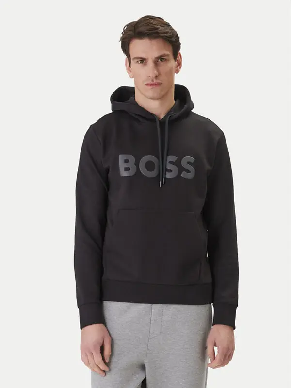 Boss BOSS Majica dugih rukava Soody 50555515 Crna Regular Fit