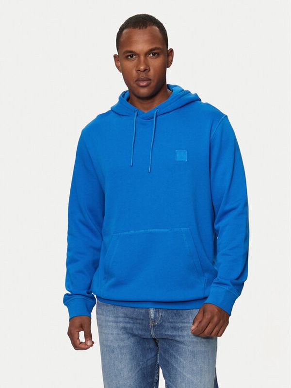 Boss Boss Majica dugih rukava Wetalk 50468445 Plava Regular Fit