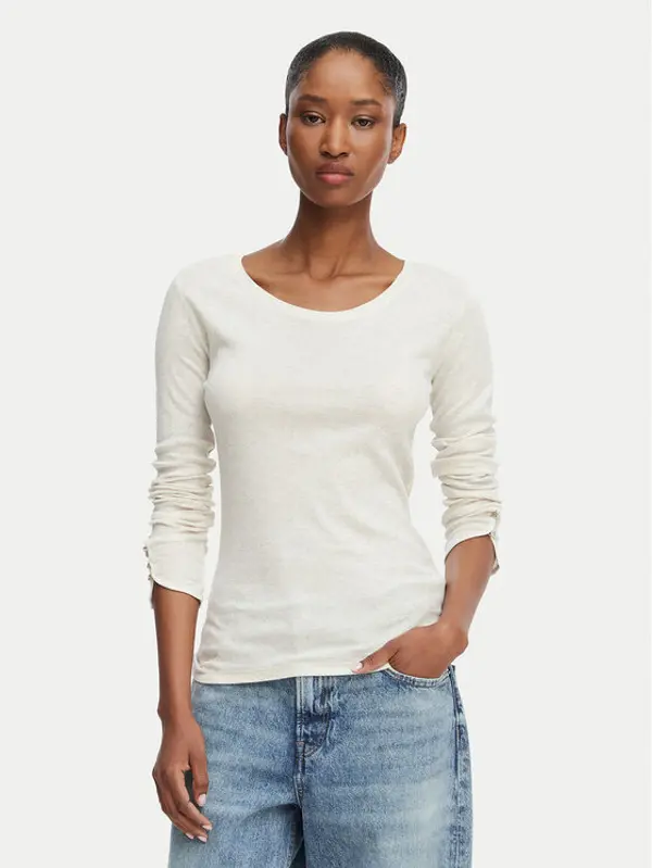 Boss BOSS Majica Edeline 50566005 Krem Regular Fit