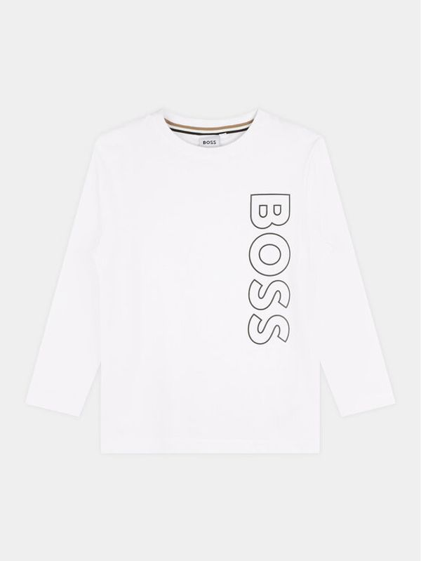 Boss Boss Majica J25O68 D Bijela Regular Fit