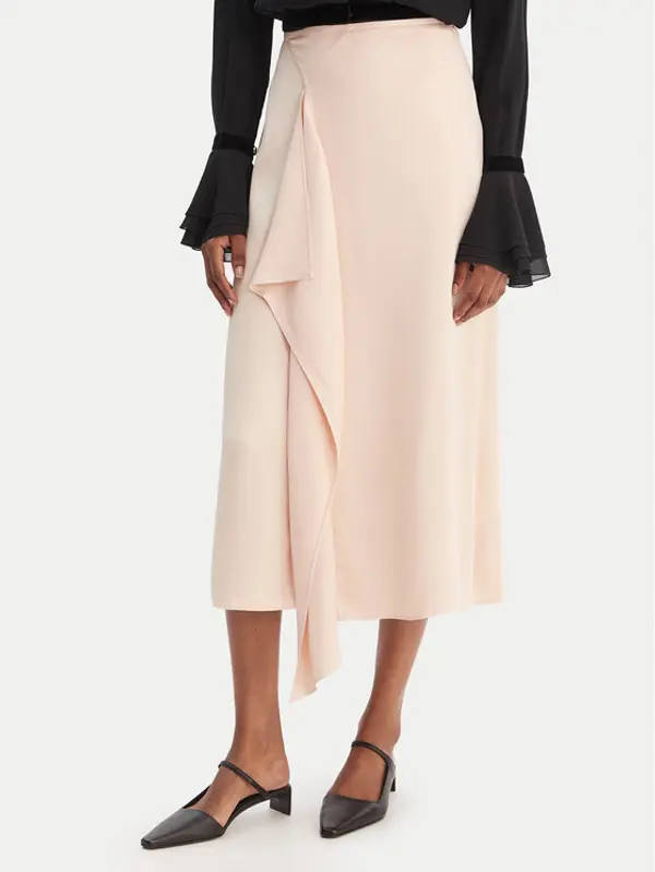 Boss BOSS Midi suknja Vemuth 50552076 Ružičasta Regular Fit